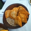 Чебуреки. Оригинальная подача.